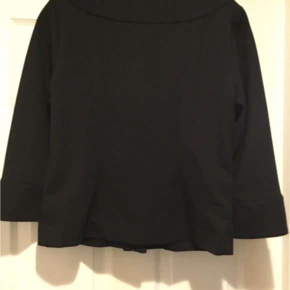 Banana Republic Black Blazer Size 2 - Picture 2 of 4